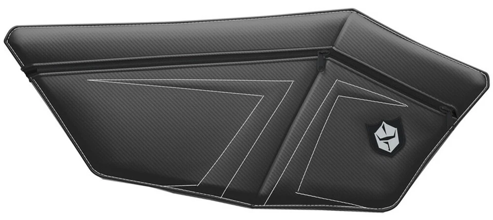 Pro Armor Stock Door Knee Pads With Storage Black / White Polaris RZR Pro XP / 4 - Image 1 of 1