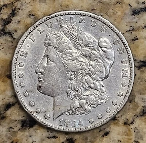 DÓLAR MORGAN DE PLATA 1884 S CIRCULADO, FECHA CLAVE 🙂 - Imagen 1 de 2