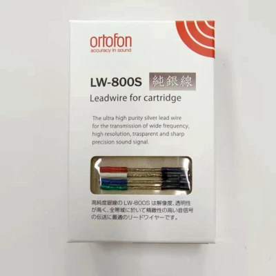 Ortofon LW-800S Pure Silver Leadwire for Cartridge, Made in Japan