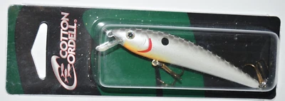 cotton cordell cab flt shallow minnow 3.5" pearl black - Image 1 of 2