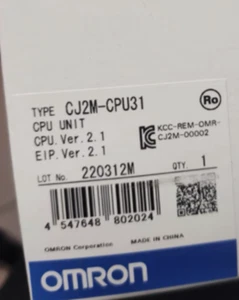 1PC New Genuine Omron CJ2M-CPU31 PLC Module#S - Picture 1 of 2