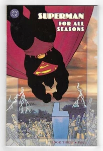 SUPERMAN : FOR ALL SEASONS Book #3 DC GRAPHIC NOVEL COMIC BOOK 1998 newsstand SP - Picture 1 of 2