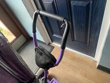 Girls Trike - purple removable handle