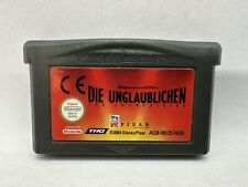 DIE UNGLAUBLICHEN (Nintendo Game Boy Advance Spiel, GBA SP, NOE, deutsch)