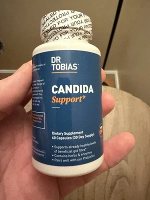 Nuevo Dr Tobias Candidato Apoyo Salud Intestinal 60 Cápsulas  Foto 1 de 4