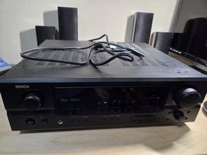 Denon AVR-1705 450W 6.1ch Surround Sound Home Theater AV Receiver Dolby TESTED! - Picture 1 of 6