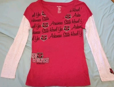 Women's Arkansas State University Long Sleeve Shirt By ProEdge Size Medium - Image 1 of 4