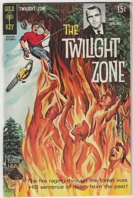 The Twilight Zone #30 1969 Horror Sci-Fi Gold Key Comic Book Fine - Image 1 of 2