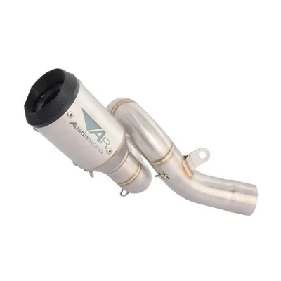 Para Kawasaki Ninja ZX6R ZX636 2009-2022 Deslizables Puntas de Escape Silenciador Tubo Medio Foto 1 de 4