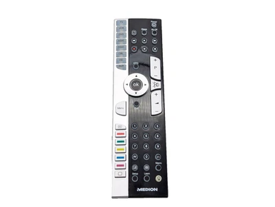 Medion 81035 Fernbedienung Remote Control getestet Silber Schwarz - Bild 1 von 4