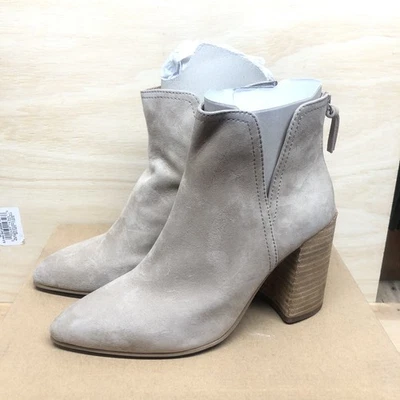 Bota Steve Madden Thrived Feminina Tamanho 9.5 Camurça Taupe Nova Com Caixa - Imagem 1 de 4