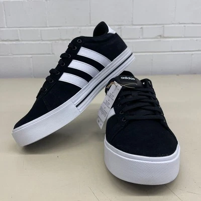 ADIDAS Daily 4.0 Casual Shoes Unisex Size M11.5/W12.5 Black/White - Image 1 of 4
