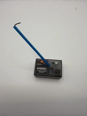Spektrum Sr201 2 Channel DSM Sport Surface Receiver Spmsr201 #1 B111 - Image 1 of 2