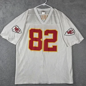 Camiseta de colección de los Kansas City Chiefs para hombre extra grande blanca Dante Hall #82 NFL - Imagen 1 de 10