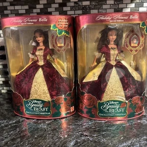 Disney Die Schöne und das Biest Belle Verzauberte Weihnachtsfeiertage Prinzessin Belle 1997 - Bild 1 von 6