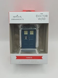 NUOVO! Ornamento Hallmark 2022 - Doctor Who The TARDIS DELLA BBC - Natale - Foto 1 di 6