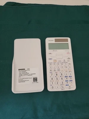 SHARP ADVANCED D.A.L. SCIENTIFIC CALCULATOR SOLAR W/COVER EL-531TG TESTED WORKS - Image 1 of 4