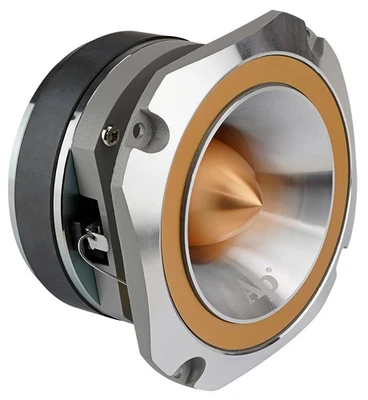 4" 400 Watt 4-Ohm Gold Super Tweeter ATR-4053-GLD Audiopipe - Image 1 of 4