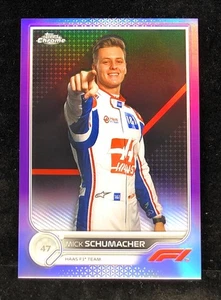 2022 Topps Chrome #69 Ritratto di Mick Schumacher /399 Viola Haas F1 - Foto 1 di 2