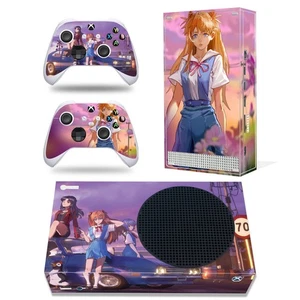Game Machine Sticker Anime Girl Cartoon Colorful Cool For Xbox Series S Skin - Picture 1 of 33