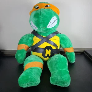 VTG 28" Teenage Mutant Ninja Turtles Plush - Michelangelo 90s - Picture 1 of 11