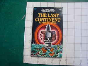 High Grade UNREAD 1st Dell 4655 pb: THE LAST CONTINENT edmund cooper 1969 - Picture 1 of 4