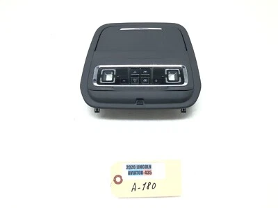 Lincoln Aviator 2020-2024 luz cúpula delantera consola superior techo corredizo interruptor OEM Foto 1 de 4
