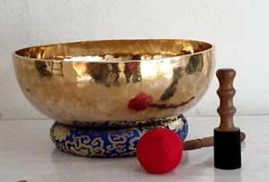 Handmade Plain Singing Bowls- 20 Inch Singing Bowls- Extra Large Standing Bowls - Picture 1 of 8