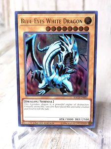 1996 Konami Yu-Gi-Oh! Blue-Eyes White Dragon KACB-EN001 - Picture 1 of 3