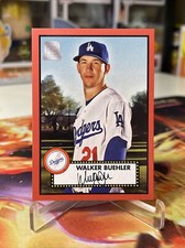 2021 Topps 70th VIP Celebration Platinum Anniversary Walker Buehler Red #3/5 SSP