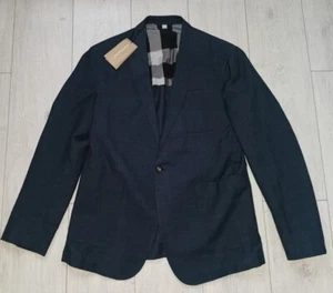 *NEW* Burberry Flitton Aboyl Linen Blazer Jacket 52EU 42US Mens Jacket RRP 700$ - Picture 1 of 5