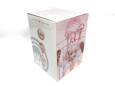 Gift Super Sonico 1/6 Figure Lolita Maid ver. With bed-style pedestal From Japan Cover