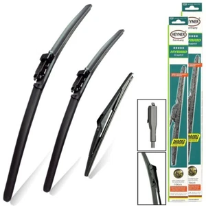 Juego completo de cuchillas limpiaparabrisas para Nissan Qashqai 2007-2013 delanteras traseras HH24""15""PT12""J - Imagen 1 de 15