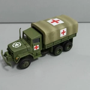 1/72 Scale US Army M35 2.5Ton Medical Truck Finished PVC Plastic Model Hand Made - Picture 1 of 2