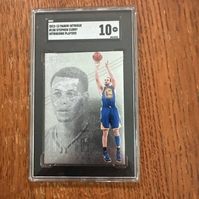 2012 Panini Intrigue STEPHEN CURRY #158 Intriguing Players Silver Foil Card - Image 1 of 3