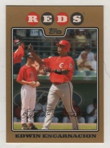 2008 Topps Gold BB #021 Edwin Encarnacion Reds BV $6 ###/2008 - Photo 1/1