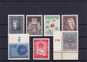 Österreich 1956 - Kompletter Jahrgang postfrisch - KW € 57 - Picture 1 of 1