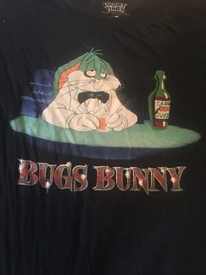 Camiseta sin mangas Trunk LTD para mujer azul marino Bugs Bunny talla grande  Foto 1 de 4