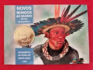 AGE OF DISCOVERIES / 1999 PORTUGAL 200 ESCUDO COPPER-NICKEL GOLD PLATED - Picture 1 of 2