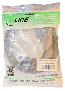 S-VGA Verlängerung 15pol HD Stecker / Buchse schwarz 2m - Bild 1 von 1