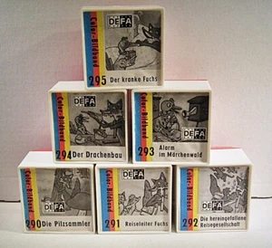 04 237 DDR Dia Film DEFA Color Fuchs & Elster Die Geschichte vom Riesenpilz Kpl. - Picture 1 of 12
