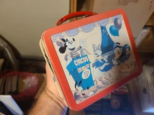 Disney Circus Big Top Hallmark School Days Lunchbox Ltd Mini Rare Mickey Mouse - Picture 1 of 2