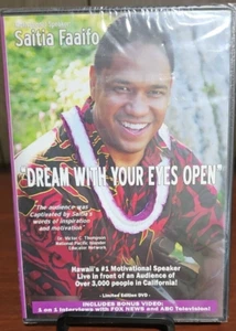 Dream With Your Eyes Open Saitia Faaifo dvd Brand New Sealed - Picture 1 of 2
