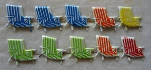 Brads Beach Chairs Pool Patio Chair Lounge Seaside Relax Patio Deck crafts card - Bild 1 von 1