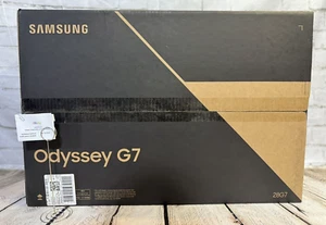 SAMSUNG 28" Odyssey G70B 4K UHD IPS 144Hz 1ms G-Sync Compatible Gaming Monitor - Picture 1 of 16