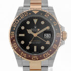 Rolex GMT Master II 126711 Czarna tarcza Ceramiczna ramka Stal i 18-karatowe różowe złoto Zegarek 