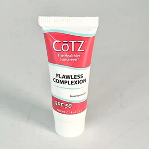 Cotz Flawless Complexion Classic Mineral SPF 50 Sunscreen Travel .18 oz 5g New - Picture 1 of 5