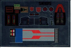 TRANSFORMERS GENERATION 1, G1 AUTOBOT SKIDS REPRO LABELS / STICKERS - Picture 1 of 1
