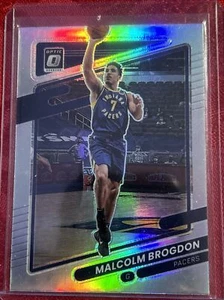 2021-22 Donruss Optic Silver Prizm Malcolm Brogdon Indiana Pacers #23 - Picture 1 of 7