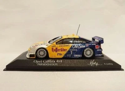 Minichamps 1/43 Opel Calibra DTM 1995 Rosberg H. Ludwig White modello raro - Immagine 1 di 4